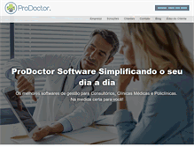 Tablet Screenshot of prodoctor.net
